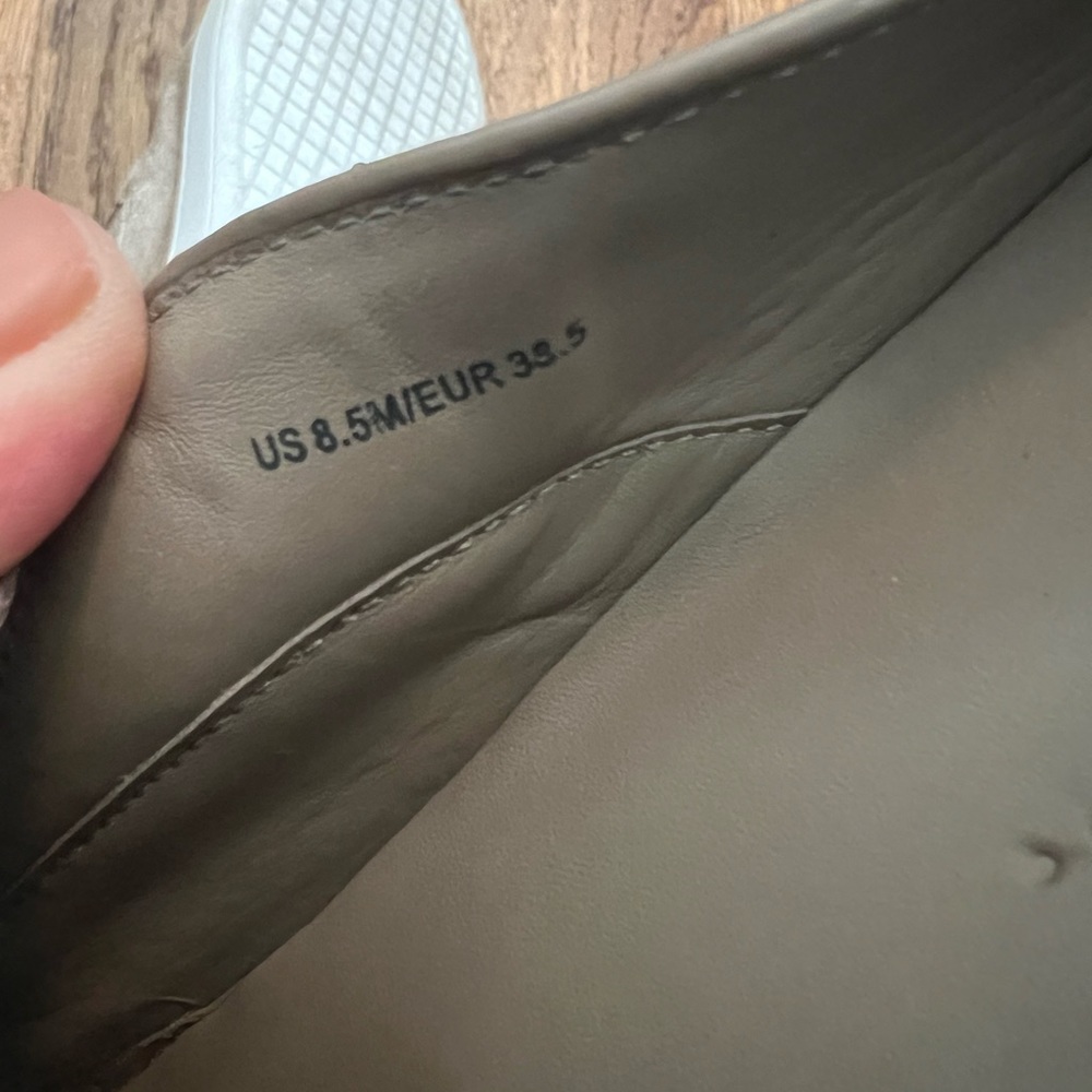Vince Tan Suede Leather Slide Sneakers, 8.5 - Picture 5 of 6
